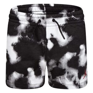 Jordan Girls Big Kids Tie-Dye Shorts Black/Tie-Dye LG